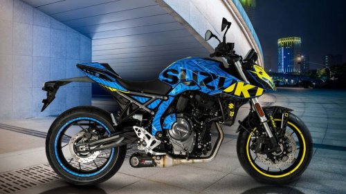 Suzuki, Series especiales de tres motos Suzuki... para Austria