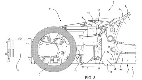 Une future Ferrari pourrait être dotée d'un échappement latéral
