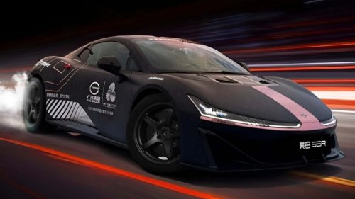 Cette supercar chinoise est la voiture électrique la plus rapide... en drift