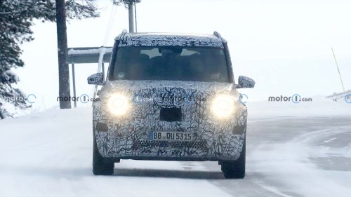 Mercedes, Kleiner Mercedes G zeigt sich erneut als Erlkönig