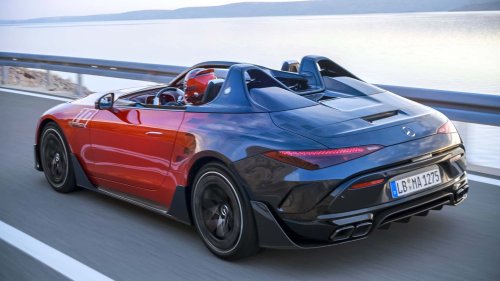 Voici la nouvelle Mercedes avec moteur V8