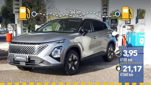 Omoda 5 SHS-H 2026: prueba de consumo real