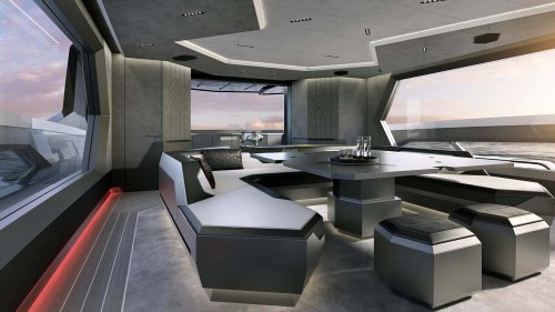 Lamborghini a un nouveau yacht qui ressemble à une supercar