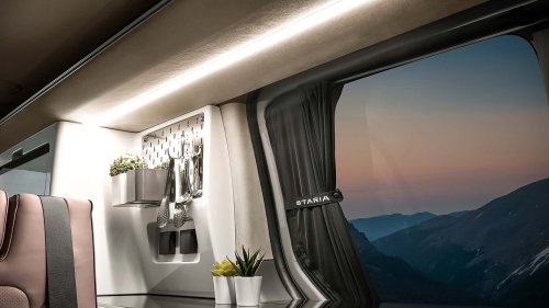 Hyundai Staria Camper: Elektro-Van mit Aufstelldach und Solar