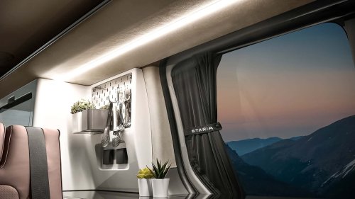Hyundai, Hyundai Staria, Hyundai Staria Camper: Elektro-Van mit Aufstelldach und Solar