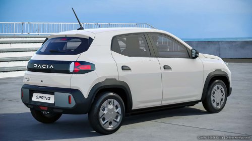 Dacia, Dacia Spring kostet dank Elektro-Prämie nur 5.900 Euro