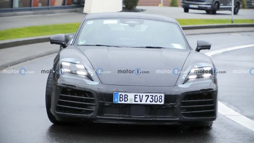 Porsche 718 Cayman (2026) zeigt sich mit weniger Tarnung