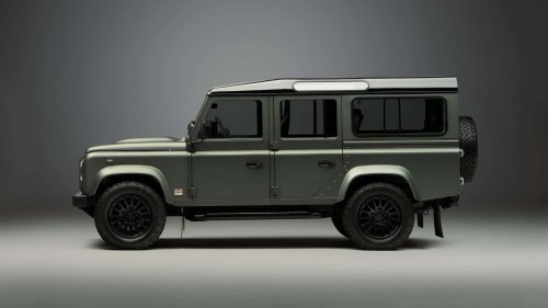 Land Rover Spends 300 Hours Painting a Classic Defender V-8