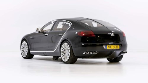 Bugatti, La berlina olvidada de Bugatti resurge con un motor W16 sobrealimentado