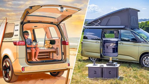 VW California : une version avec cuisine... gonflable et escamotable, et un aperçu du futur ID. California