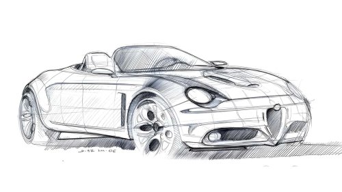 Sketches Show Alfa Romeo Models That Never Made It, Including A Miata Clone