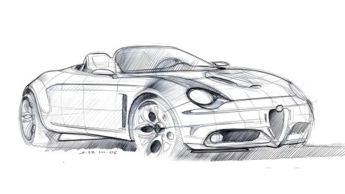 Alfa Romeo, Sketches Show Alfa Romeo Models That Never Made It, Including A Miata Clone