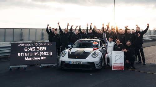 Une 911 GT3 RS équipée d'un kit Manthey se défoule sur le Nürburgring