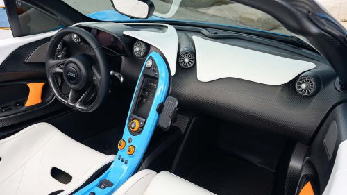 916 ch à ciel ouvert : l’une des cinq McLaren P1 Spider aux enchères