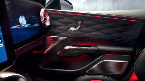 Mercedes-AMG's Electric Super Sedan Reveals A Screen-Crazy Interior