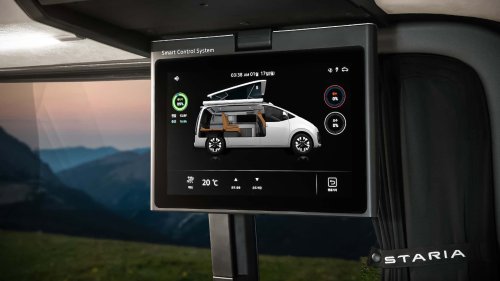 Hyundai Staria Camper: Elektro-Van mit Aufstelldach und Solar