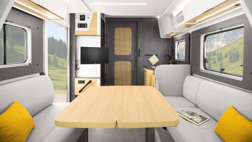 Ahorn Camp T 680 (2026): mucho espacio con un gigantesco cuarto de baño en la parte trasera