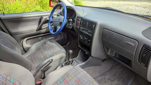 VW Polo Harlekin (1995) im Fahrbericht: Bunte Republik Deutschland