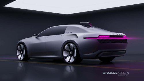 Skoda, Skoda's Imaginary New Sedan Looks So Good You'll Wish It Existed