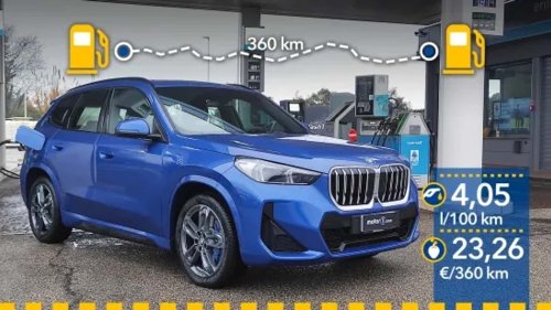 BMW X1 xDrive25e 2026, prueba de consumo real