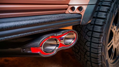 Brabus macht die G-Klasse zum Cabrio mit Portalachsen