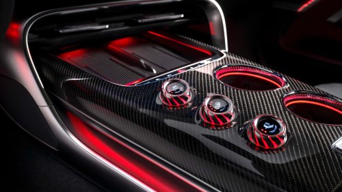 L'intérieur de la nouvelle super berline AMG