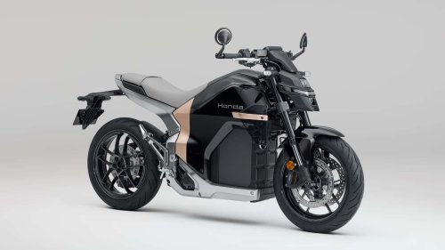 Esta es la primera moto eléctrica de Honda, y es gloriosa.