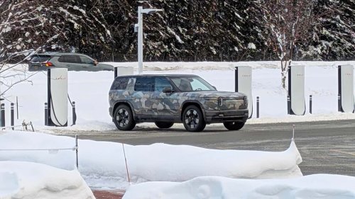 Rivian, Le véhicule électrique "européen" de Rivian repéré et testé