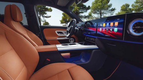 Mercedes, The New Mercedes GLB Has Three Screens, Seven Seats, and Plenty of Stars