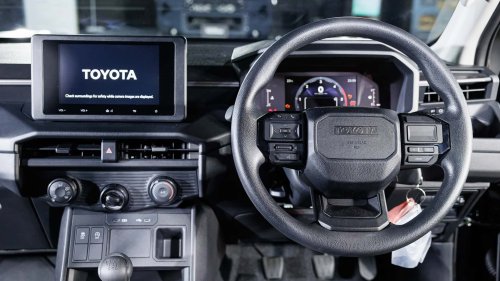 2026 Toyota Hilux Base Model Still Has a Manual Gearbox