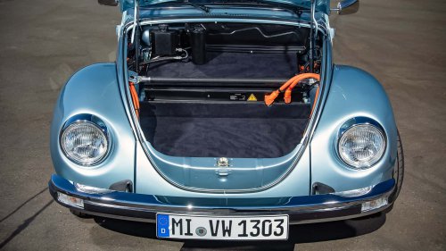 Dieser VW Käfer hat 600 Elektro-PS unter dem Blech