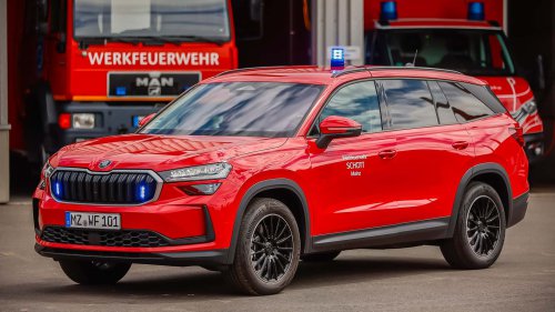Die Polizei in Hessen fährt jetzt Skoda Kodiaq