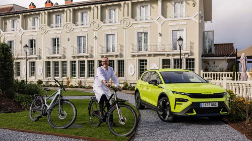 Road trip en coche eléctrico y destino ciclista, en la Motor1 Experience by Škoda