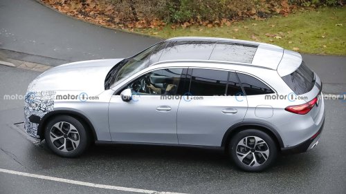 Mercedes, Mercedes GLC erstmals mit Facelift erwischt