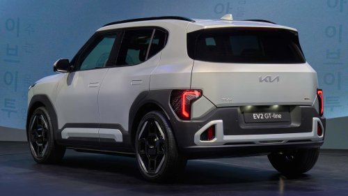 The New Kia EV2 Is A Boxy Little EV With A Quirky Design