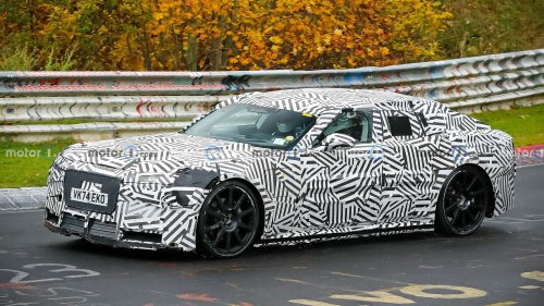 Jaguar Type 00: Umstrittener Elektro-GT mit weniger Tarnung erwischt