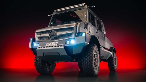 Mercedes, Mercedes verpasst dem Unimog einen Luxus-Maßanzug