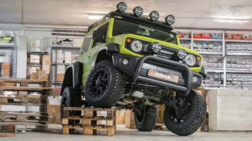 El Suzuki Jimny escala (literalmente) con la mejor preparación jamás vista