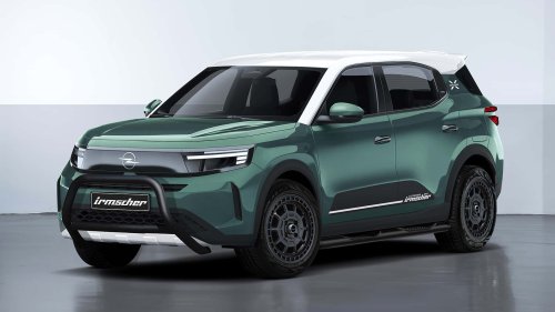 El Opel Frontera se convierte en un 4x4 con la preparación de Irmscher