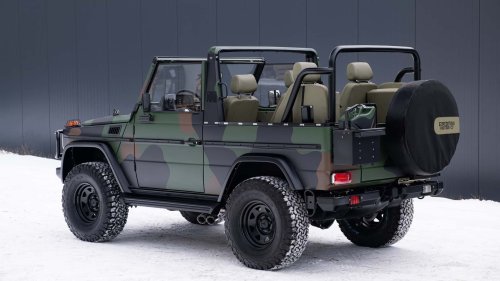 Mercedes-Benz, Ce Mercedes-Benz Classe G Restomod est équipé d'un V8 et affiche un prix exorbitant