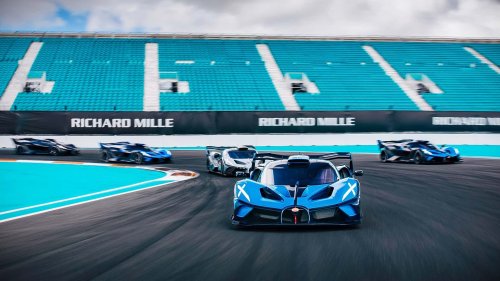 Bugatti, Bugatti Bolide, The Bugatti Bolide Takes On Miami's F1 Track