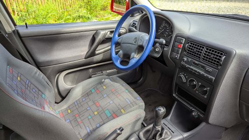 VW Polo Harlekin (1995) im Fahrbericht: Bunte Republik Deutschland