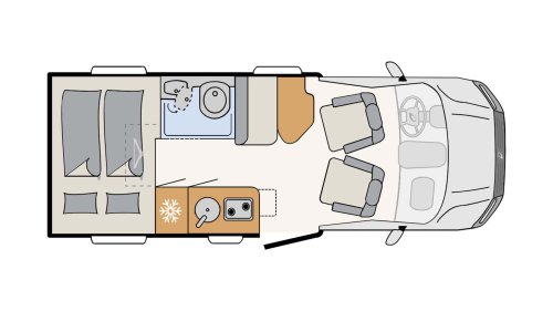 Dethleffs Globebus Performance 4x4 T16: tracción total por debajo de 3,5 toneladas