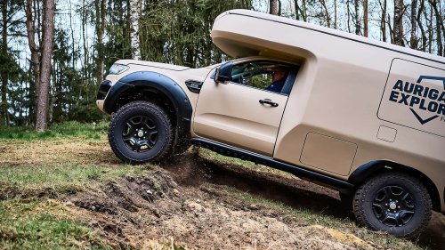 Auriga Explorer: el pick-up camper todoterreno que rompe moldes
