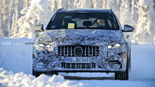 Mercedes, Mercedes-AMG C 43 (2026): Facelift erstmals erwischt