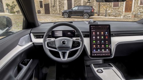 Volvo, La première photo de l'intérieur du nouveau SUV Volvo