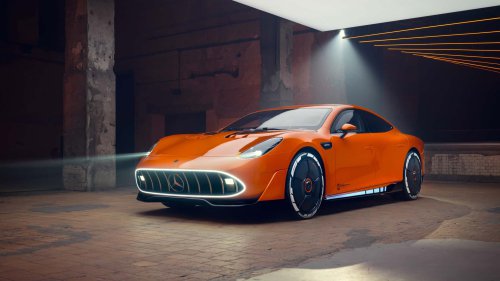 Mercedes-AMG's Electric Super Sedan Reveals A Screen-Crazy Interior