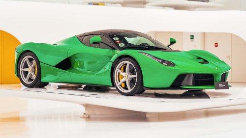Ferrari, El único Ferrari verde, que perteneció a Jamiroquai, vuelve a estar a la venta