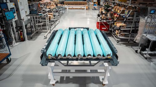 Der neue Wasserstofftank des BMW iX5 Hydrogen