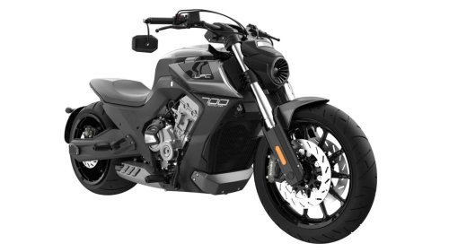 Esta cruiser china parece una copia de la Ducati Diavel